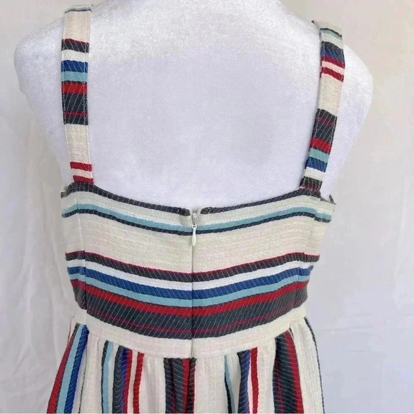 Lost + Wander patriotic midi dress with tie-up front. - Picture 7 of 12